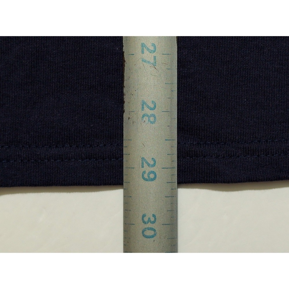 Vintage Oklahoma Marathon Tulsa Long Sleeve T-Shirt Mock Neck Heavy Medium M - Picture 5 of 7